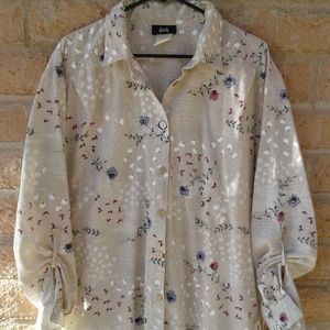 Tapestry over size shirt